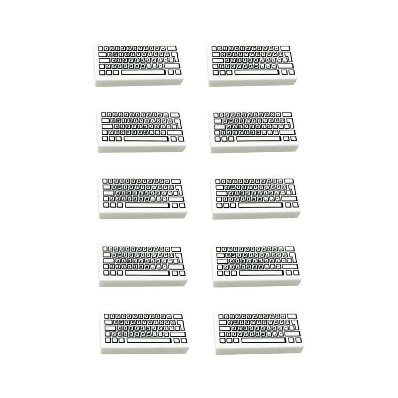 MOC Серия Город Хобби Игрушка Идеально Для Детей Часы Мобильный Телефон Печатная Панель Клавиатура Дорожный Знак Автобусной Остановки Города Работает С Строительными Блоками gray Yiran toy