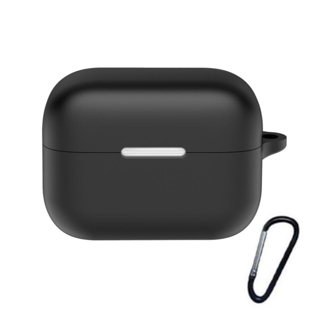 Silicone Earphone Case Anti Drop Charging Box Sleeve for Anker Soundcore AeroClip чёрный zhangaqin12