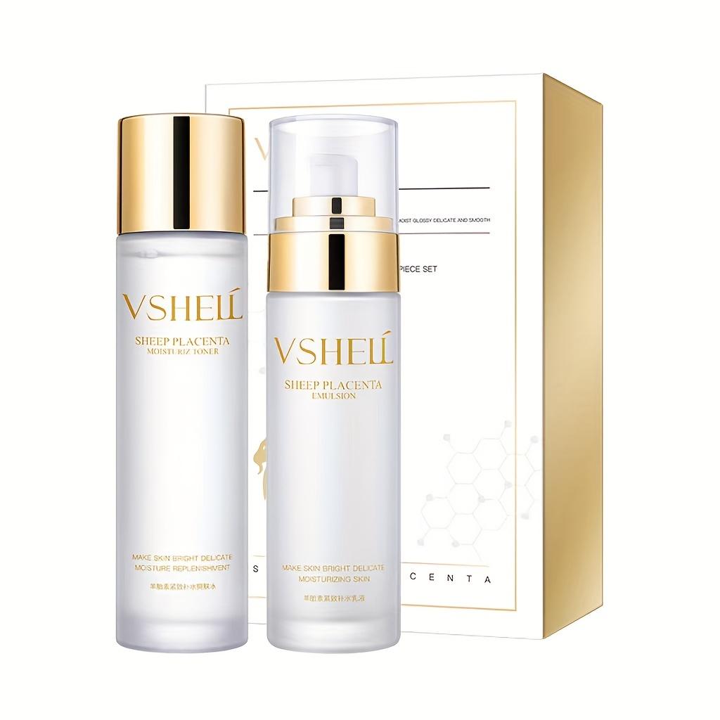 Water Milk Skin Care Set Увлажняющий крем для лица Восстанавливающая сыворотка для лица Увлажняющее молочко для лица Сужает поры Контроль жирности кожи Увлажняющий крем для лица Набор для ухода за кожей white EYEARN MALL