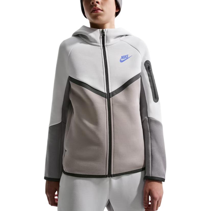 Куртки и пальто Nike Спортивная одежда Tech Fleece Детские HV5867-025 L gray