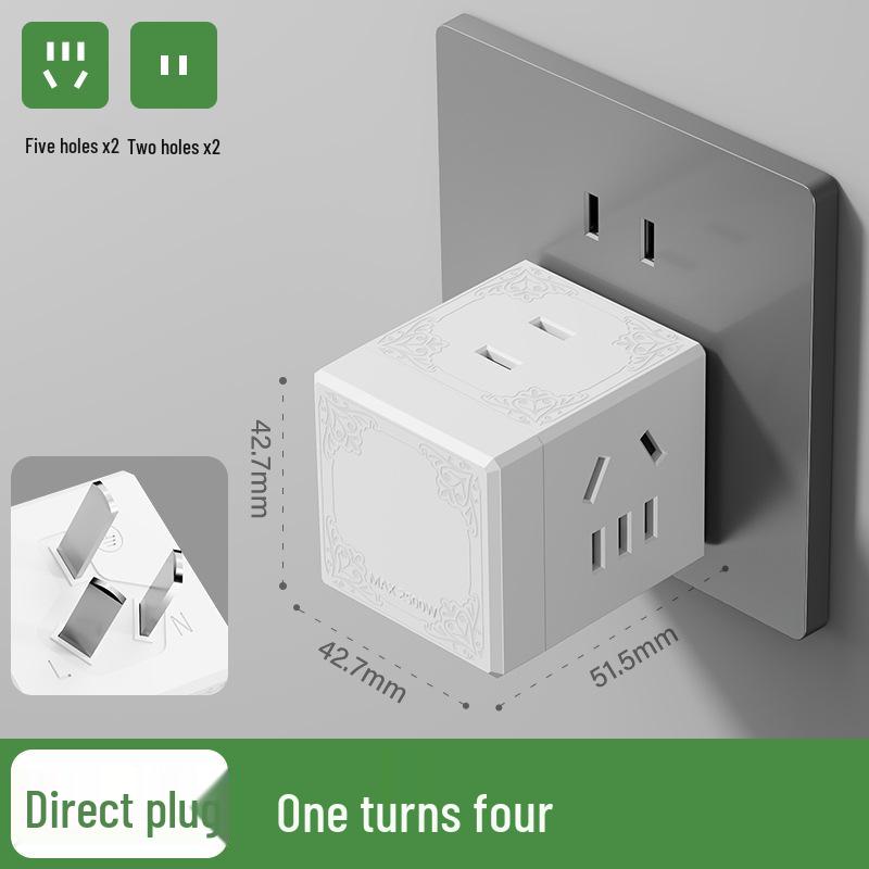 Многофункциональный USB-кабель для быстрой зарядки с портативной розеткой Model 1: 14-Port with Master Control, Compact gray Best Electronics