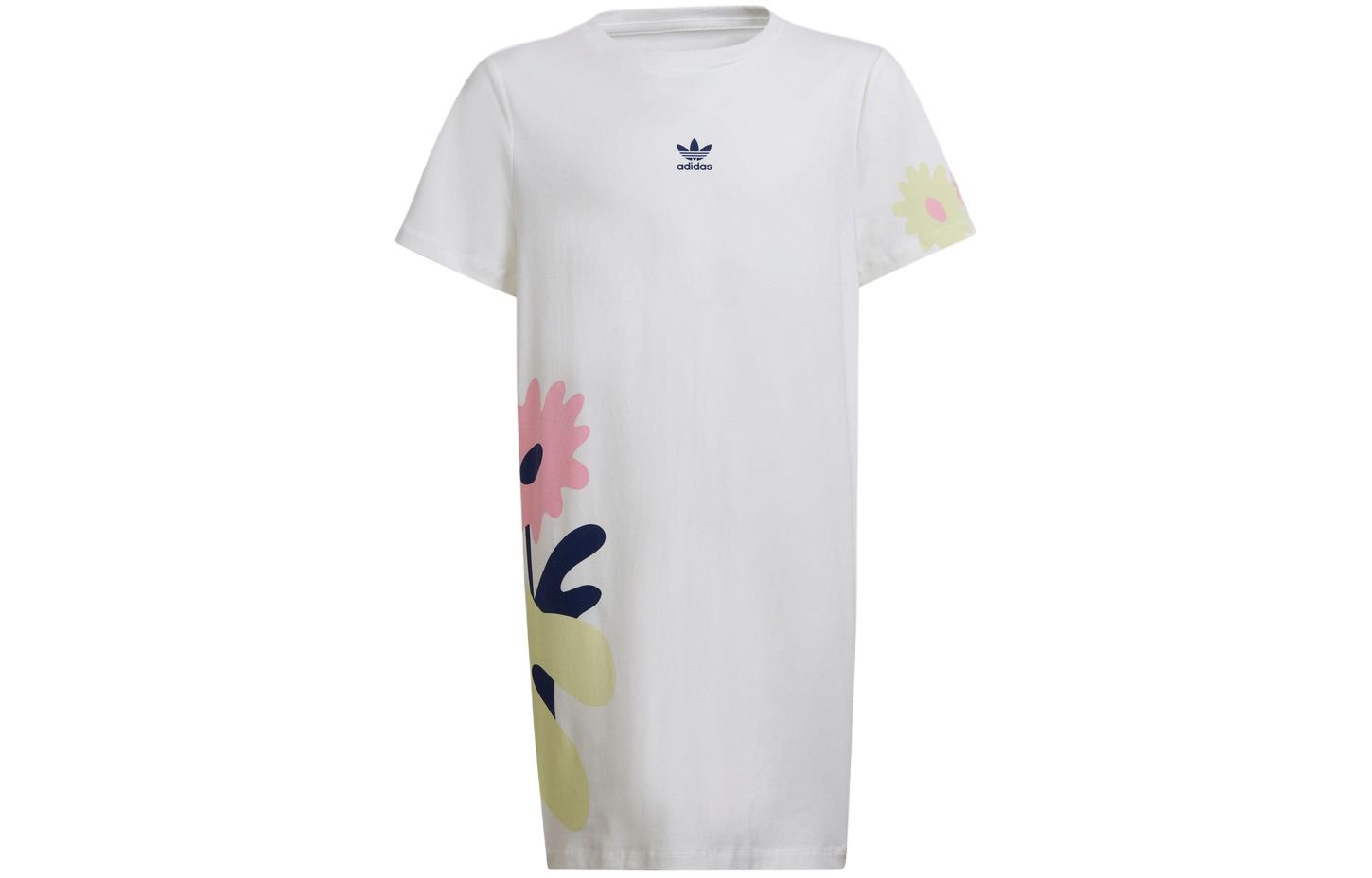 Детское платье Adidas Originals Белое Детское HF2127 140 white