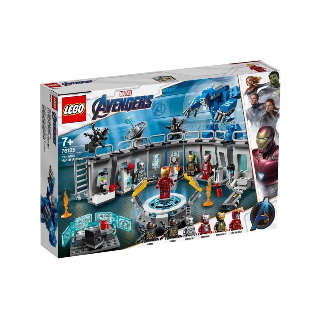 LEGO Super Heroes Железный Человек Зал Доспехов 76125 Конструктор Игрушка для Мальчиков gray Omi Japan Products