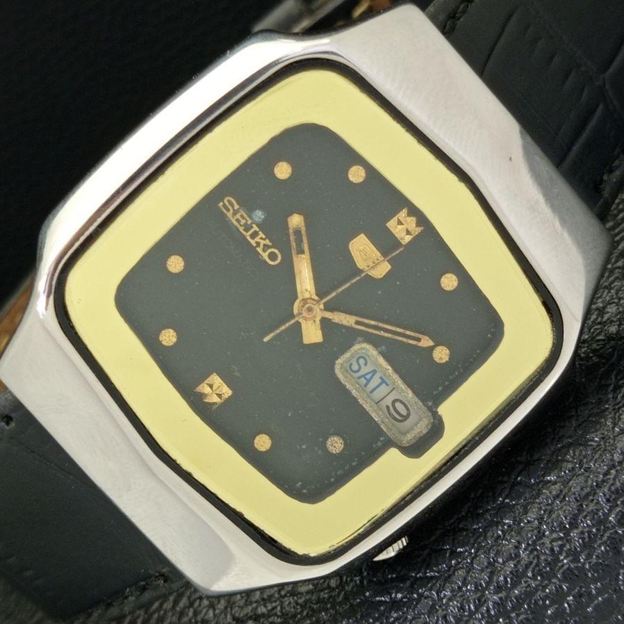 ЭЛЕГАНТНЫЕ МУЖСКИЕ АВТОМАТИЧЕСКИЕ НАРУЧНЫЕ ЧАСЫ SEIKO 5 JAPAN С ОРИГИНАЛЬНЫМ ЦИФЕРБЛАТОМ a426322-2 gray
