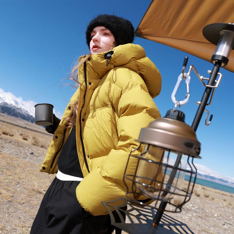 Женский пуховик Sancai 2025 с капюшоном XL beige JDST online