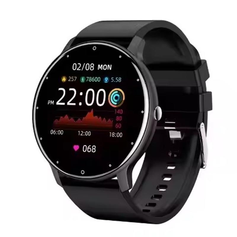 Смарт-часы ZL02C Pro Fashion Lady Bluetooth Call Answer Dial 1,28 дюйма AI Voice Sports Fitness ZL02CPro Men Women Smartwatch чёрный ESTG