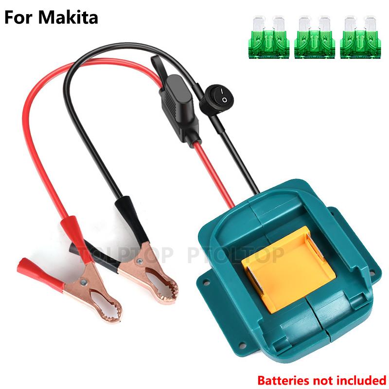 Аккумулятор Makita 18V Li-ion BL1850 Автомобильный пуско-зарядное устройство Аварийный бустер Стартерное устройство для транспортных средств blue JINGYUE Pet