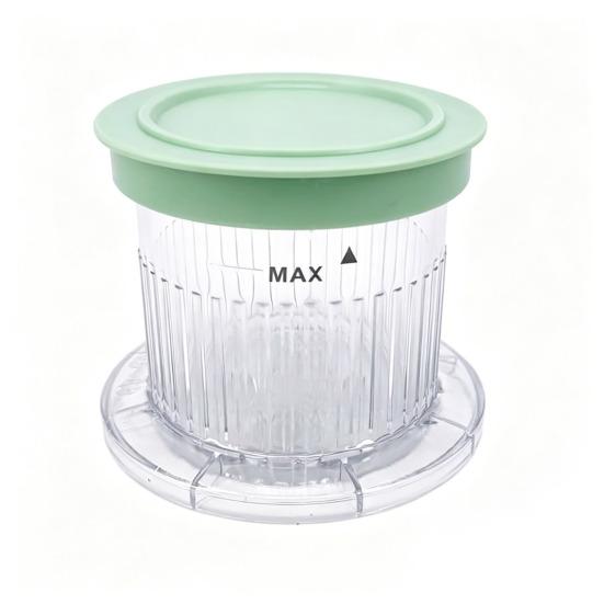 Ice Cream Mixing Cup with Lids Dishwasher-Safe Dessert Cups 0.5-Pint Freezer зелёный AugustineClay