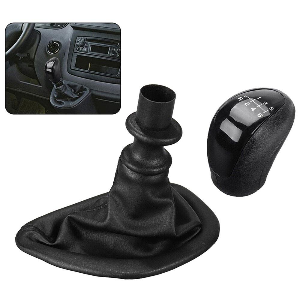 Ручка переключения передач 6 скоростей и чехол для Mercedes Vito Viano W639, Sprinter II 906 black thankBUY