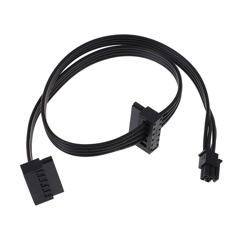 1 шт. 45 см Мини 4-контактный на 2 SATA кабель питания для SSD для Lenovo M410 M610 M415 about 45cm black Aura Living