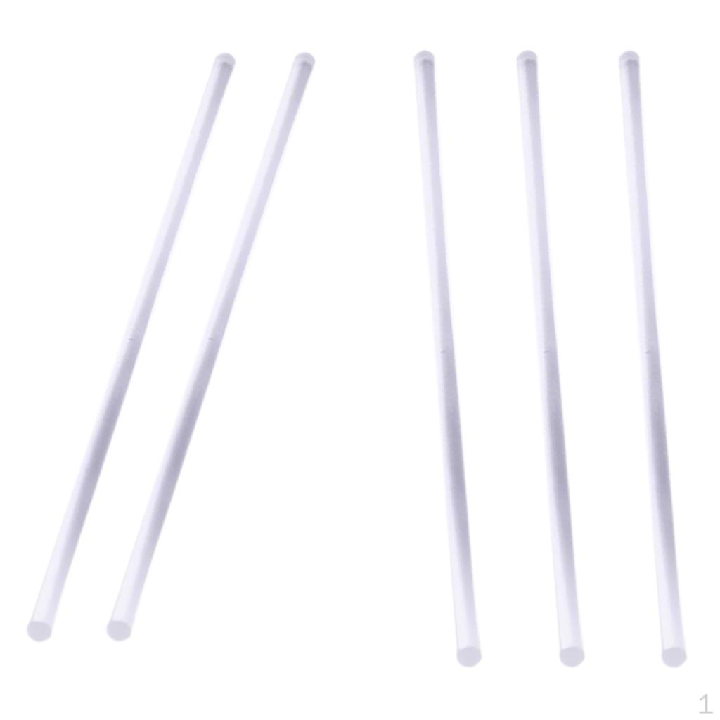 5-секционный длинный прозрачный акриловый стержень из люцита white Handy Hobbies
