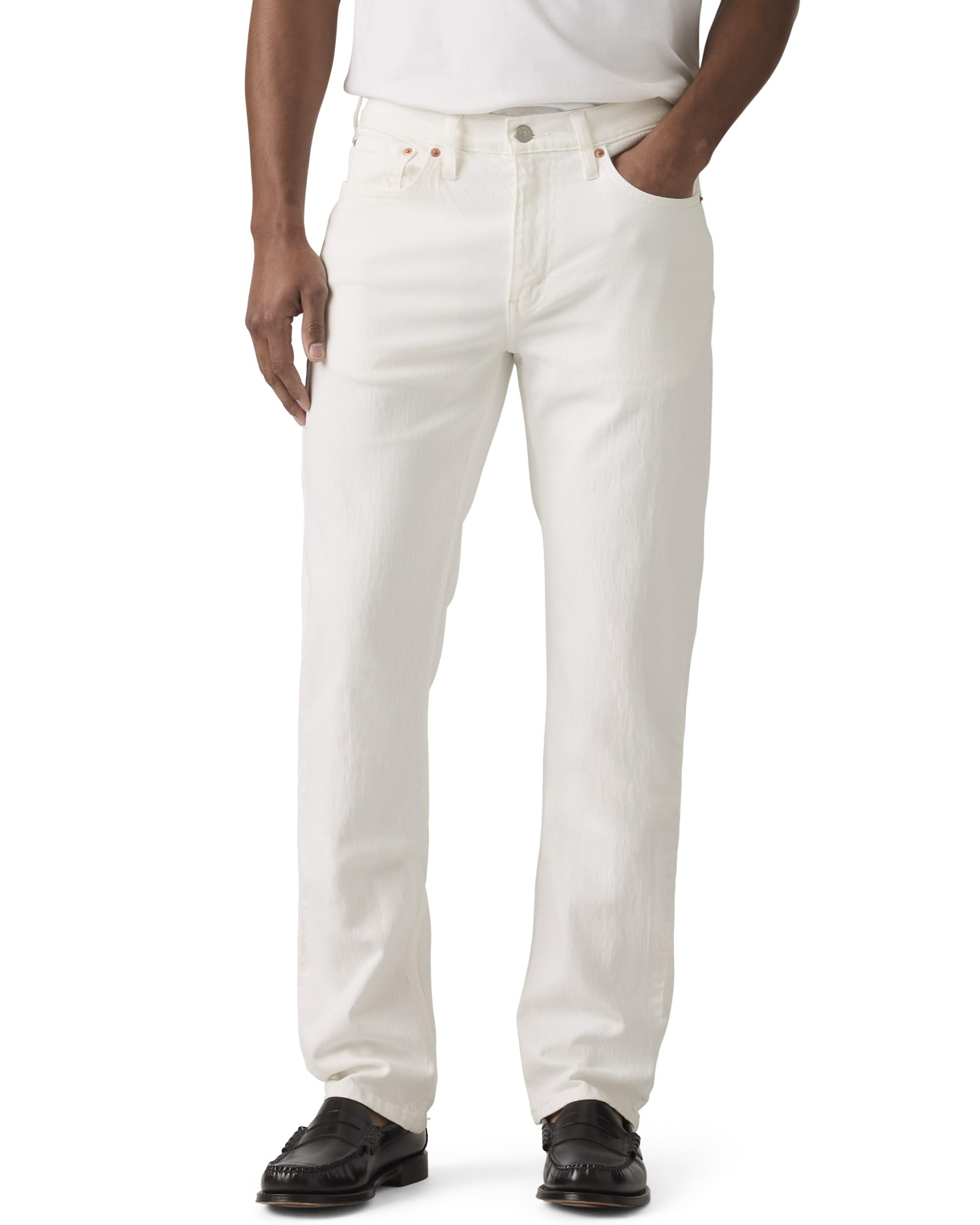 Джинсы Levi s 514 Прямой крой Мужские 00514-2064 США W36 L32 white