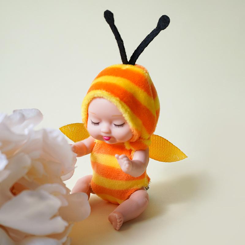 Little Fart Baby Simulation Rebirth Baby Bionic Comfort Кукла, аксессуары для кукол Игрушки для девочек BJD Игрушки для мамы и ребенка Подарите детям игрушки Подарки orange Happy Market