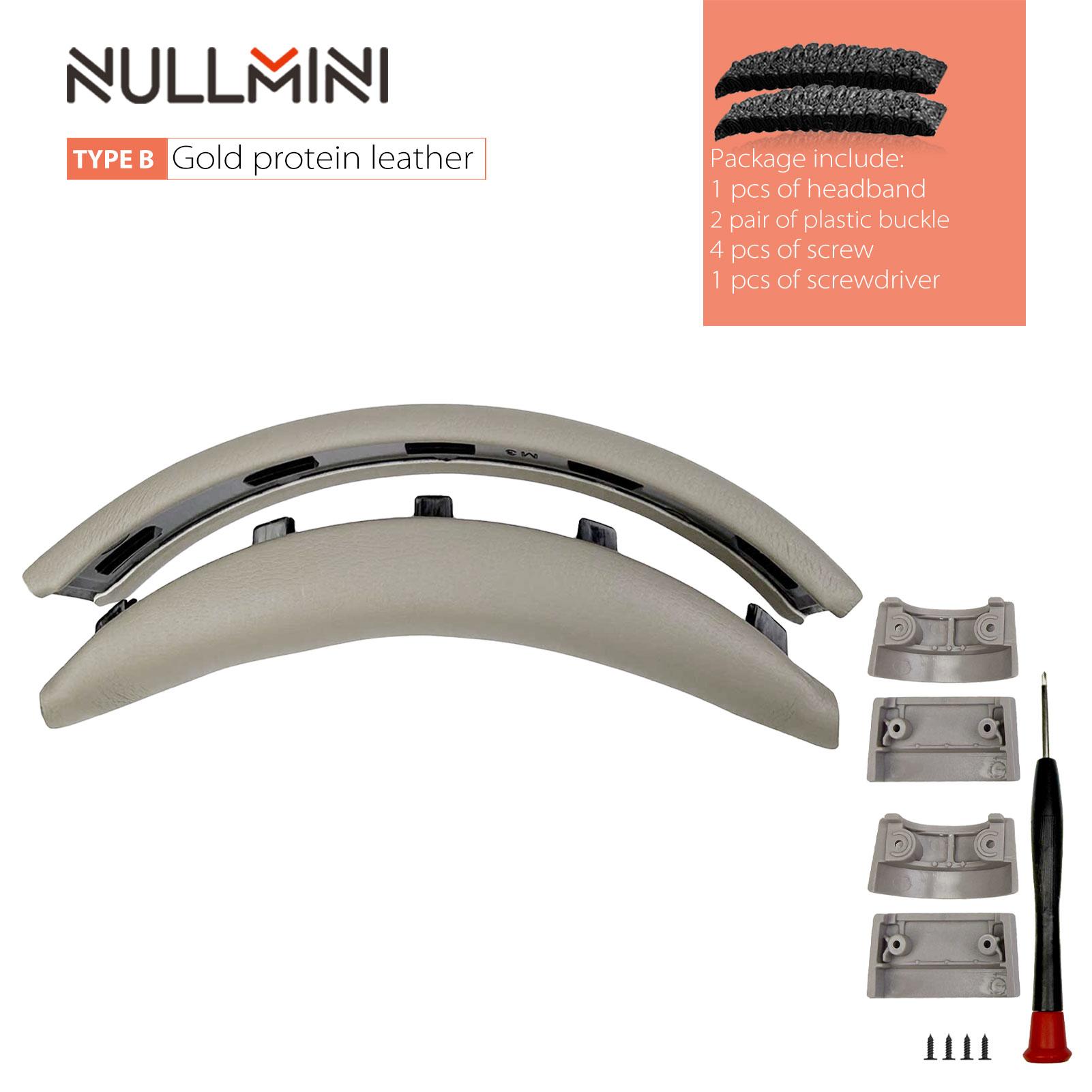Nullmini Replacement Earpads for Sony WH-1000XM4 Headphones Ear Cushion Sleeve Earmuffs Headband gray