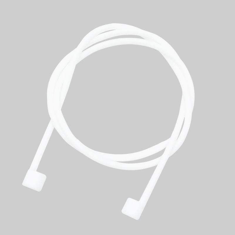 Ремешок-шнурок для наушников AirPods 2 3 pro, противопотерянный шейный ремешок, силиконовый шнурок для держателя Bluetooth-наушников Apple, шнур белый Cove Home