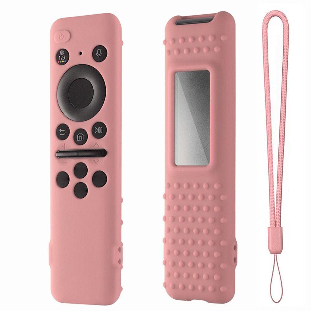 Силиконовый чехол для пульта дистанционного управления, чехол для TV Stick для SAMSUNG BN59-01432A/01432B/01432D/01432J/01436B/TM2360E/TM2360F/01392B розовый The Cozy Nook