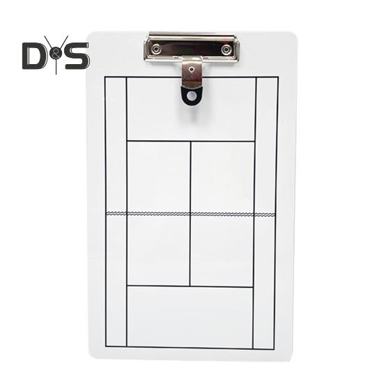 Планшет для тренировок по теннису Dry Erase, двухсторонняя теннисная тактическая белая доска с маркером для тренировок по теннису белый Fishing Men