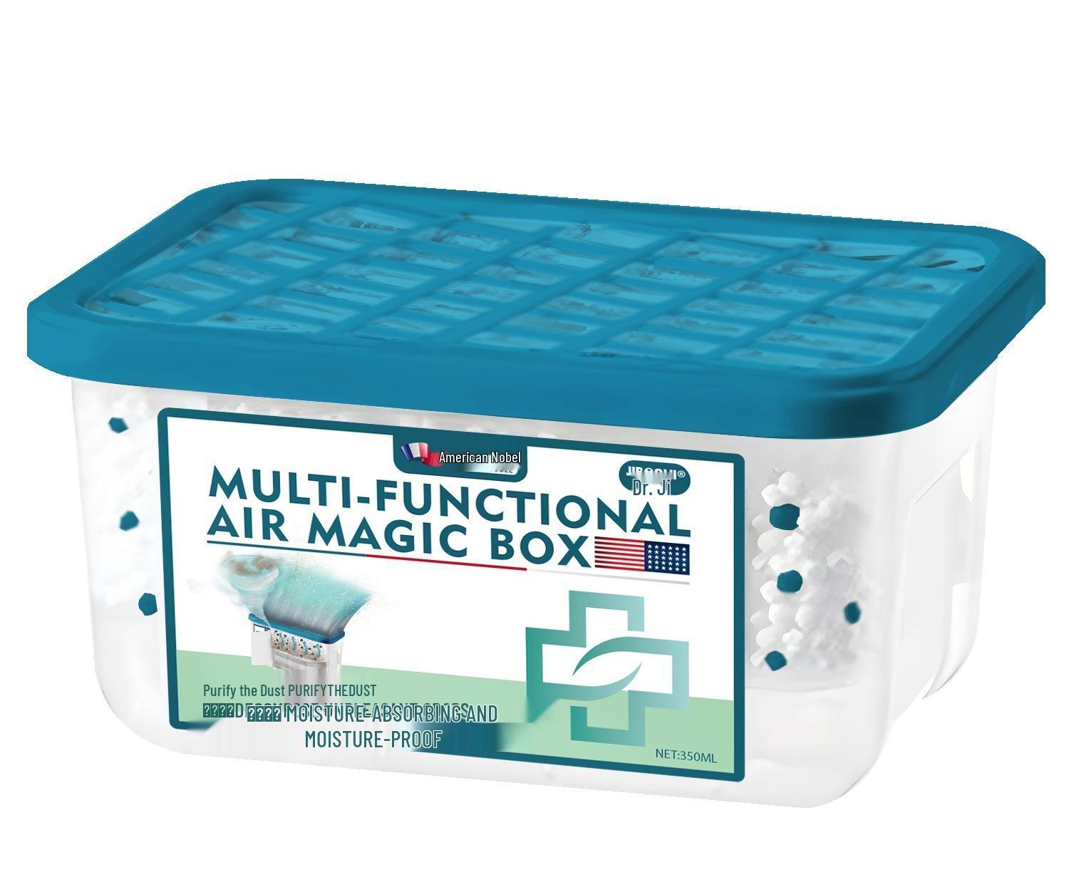Очиститель воздуха Magic Box: Угольный очиститель воздуха от пыли и запахов со сверхсильным всасыванием blue ToolCraft