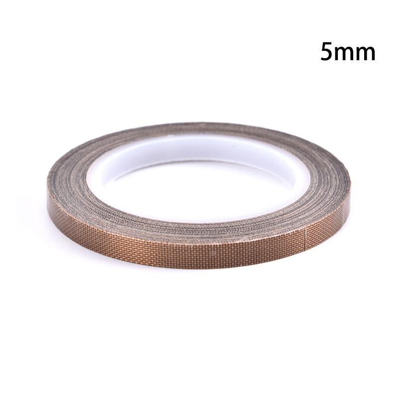 10M 300-градусная высокотемпературная клейкая лента для машины Ptfe Tape 5MM brown LuckyDay3