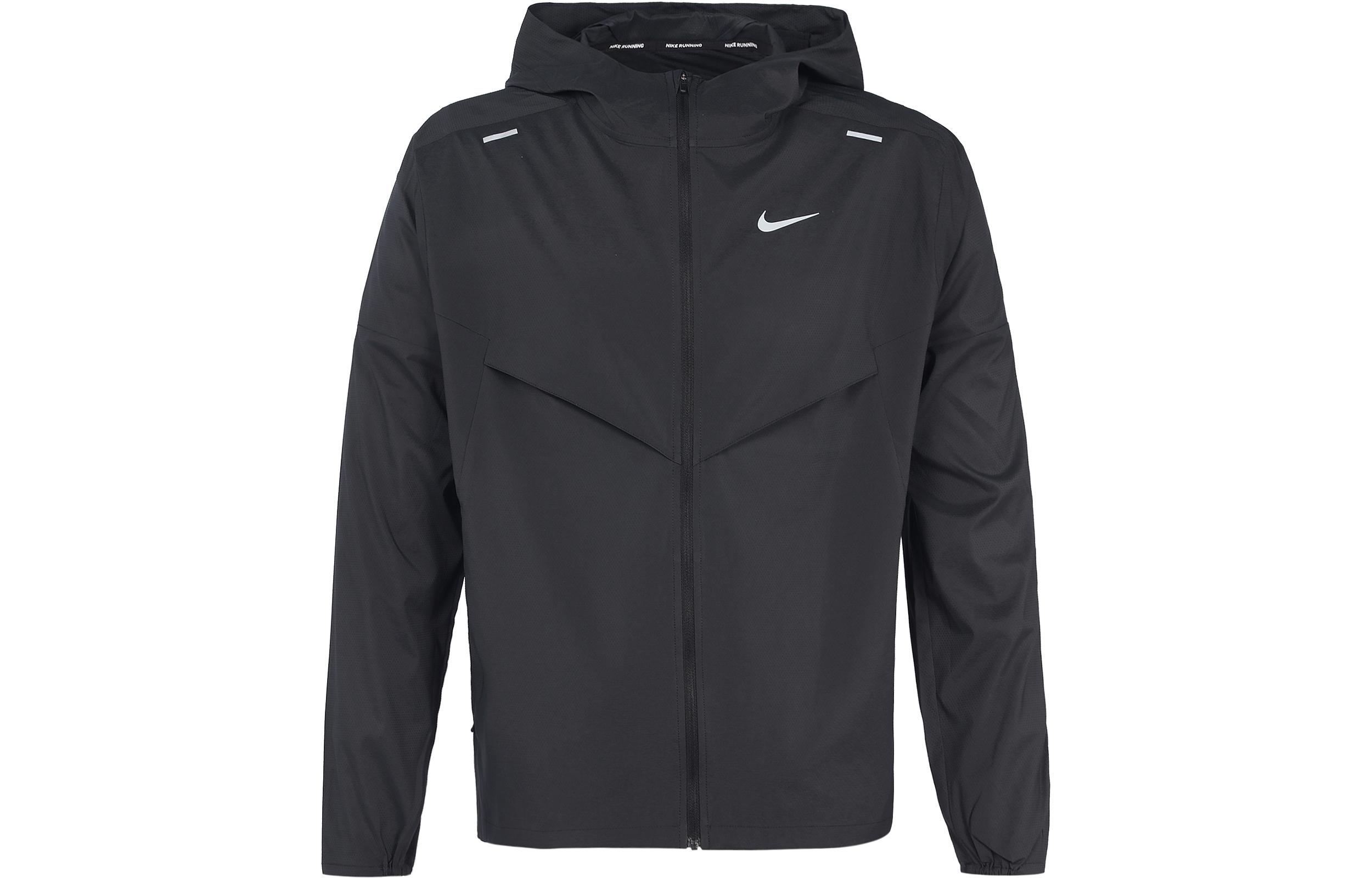 Мужская ветровка Nike Windrunner для бега Черная CZ9071-010 S black