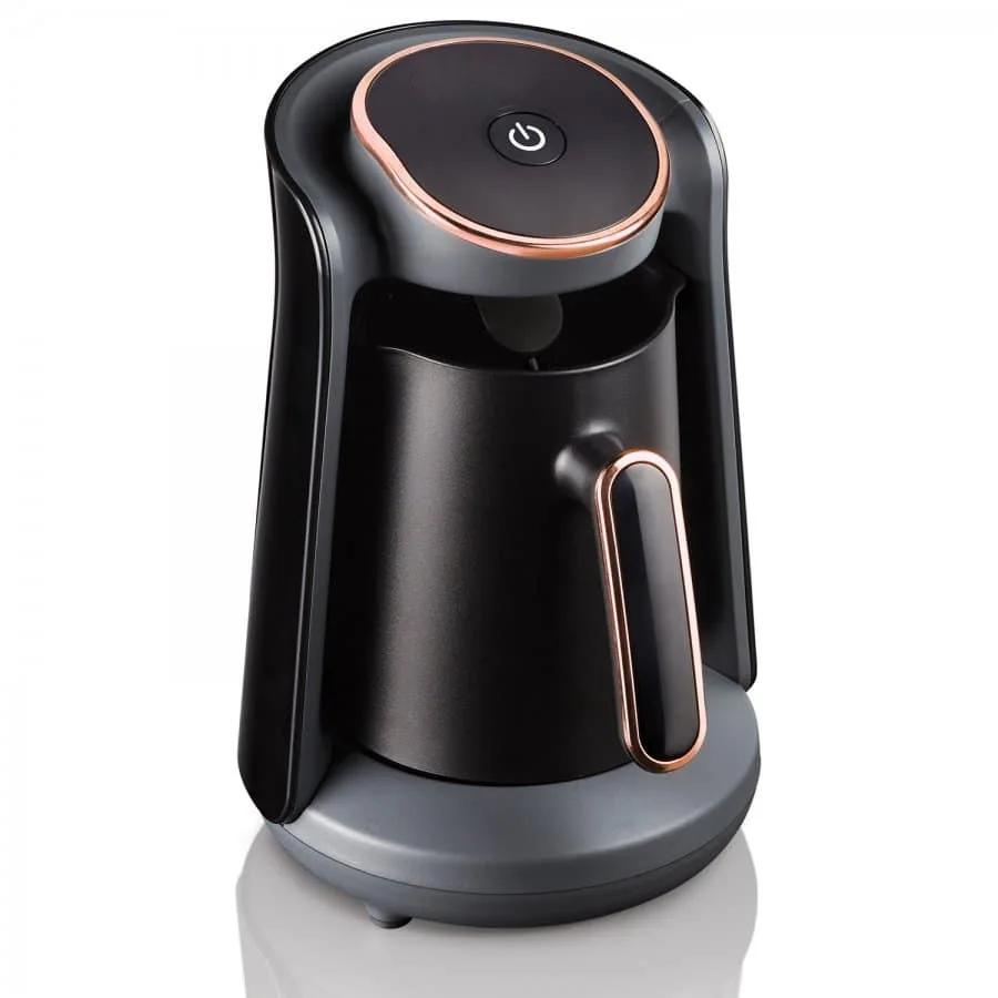 Кофеварка-горшок Moka Coffee Maker Нержавеющая сталь 0,5 л Кофеварка Полуавтоматическая Турецкая кофеварка Термокружка Мини Кофемашина UK black Factory Discount Outlet