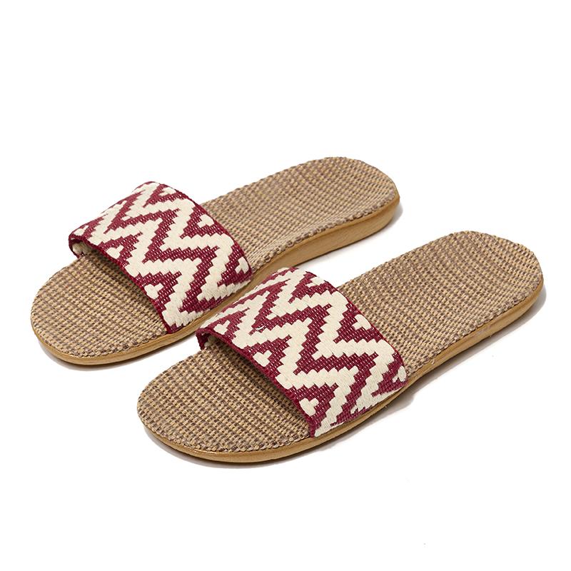 Женские и мужские тапочки для дома 35-36 красный Fashion Classic Shoes