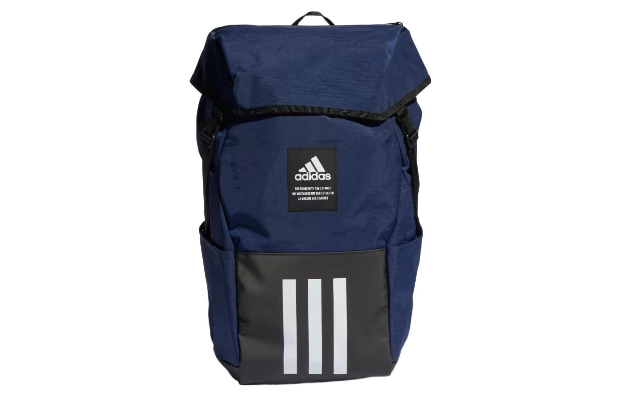 Рюкзак Adidas 4ATHLTS Нейлоновый Обычный Унисекс Темно-синий и Черный и Белый IL5747 black