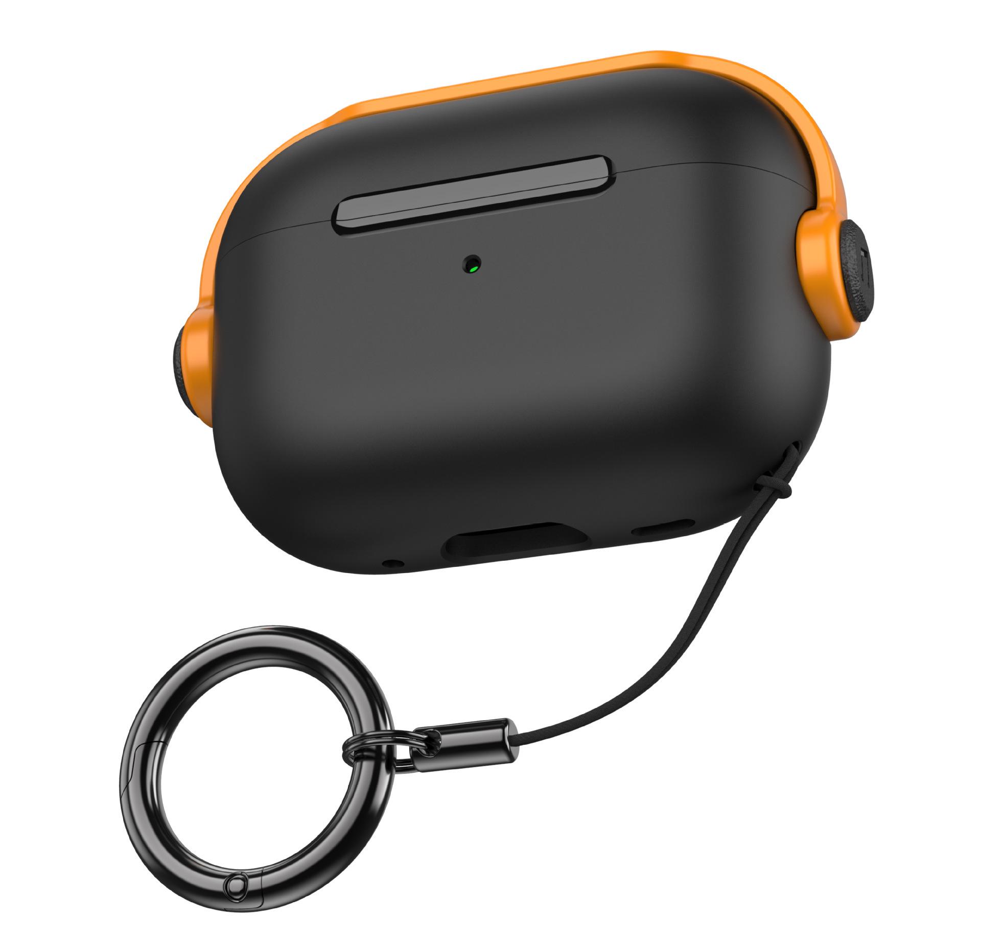 Защитный чехол для AirPods 4 для наушников Apple Pro 2 - Мягкий чехол с полным покрытием для Music Boy Gen 1/2/3 Bluetooth-наушников AirPods Pro 2 black GadgetGrip