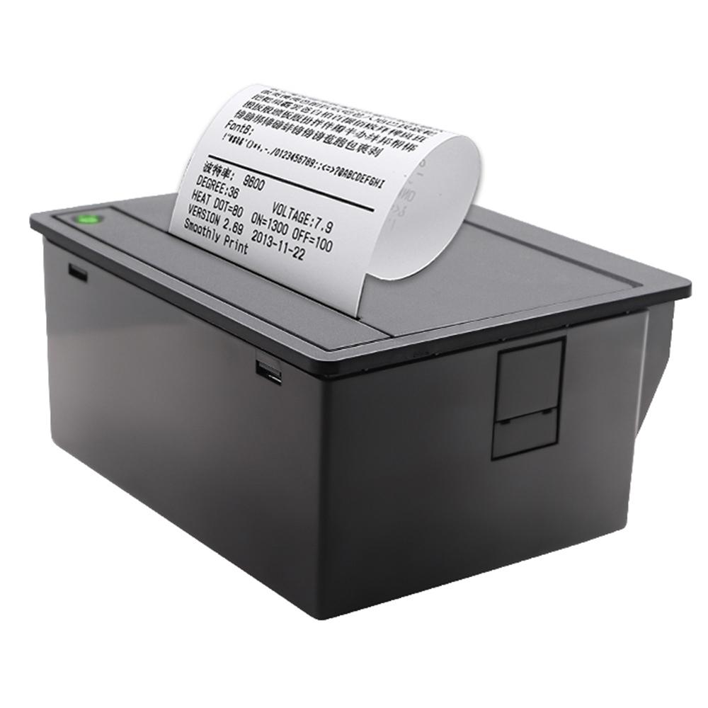 Встроенный модуль термопринтера шириной 80 мм с разъемами TTL+RS232+USB и поддержкой команд ESCPOS 72 мм 0 чёрный 3d printing machine