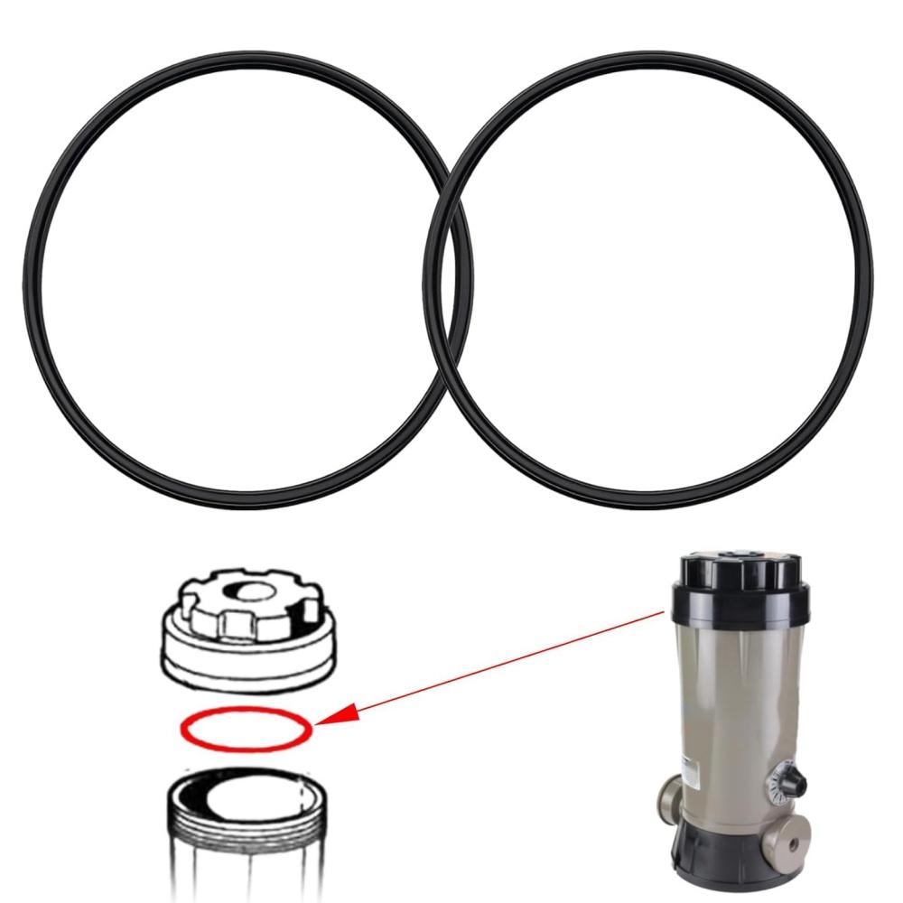 Уплотнительное кольцо крышки хлоратора для бассейна O-Ring CLX200K black PHYUN-autoparts