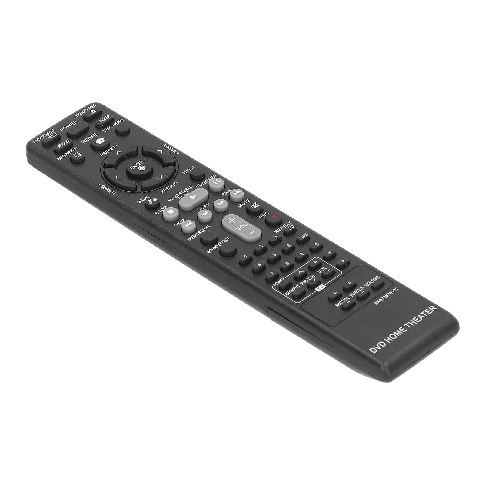 Пульт ДУ для DVD AKB73636102 AKB37026852 для LG DVD Домашний кинотеатр DH4130S HT304 HT305 black mfySpace
