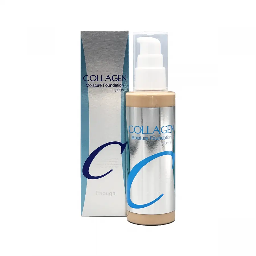 Тональный крем ENOUGH Collagen Moisture увлажняющий 100 мл увлажняющий с коллагеном 100 мл