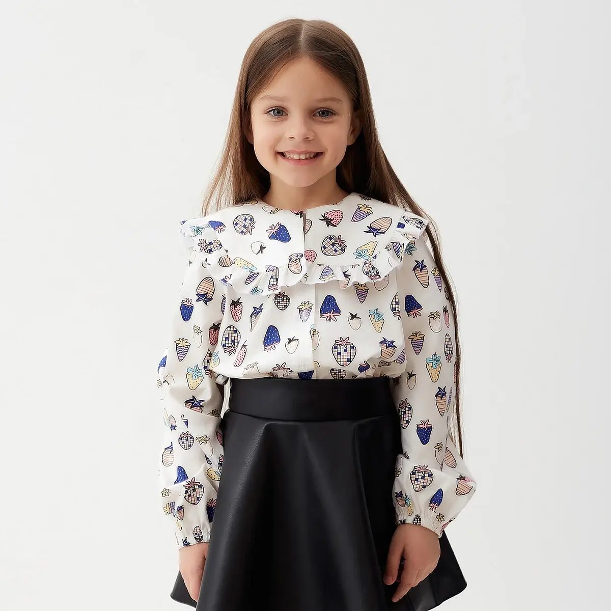 Рубашка KAFTAN белая для девочки