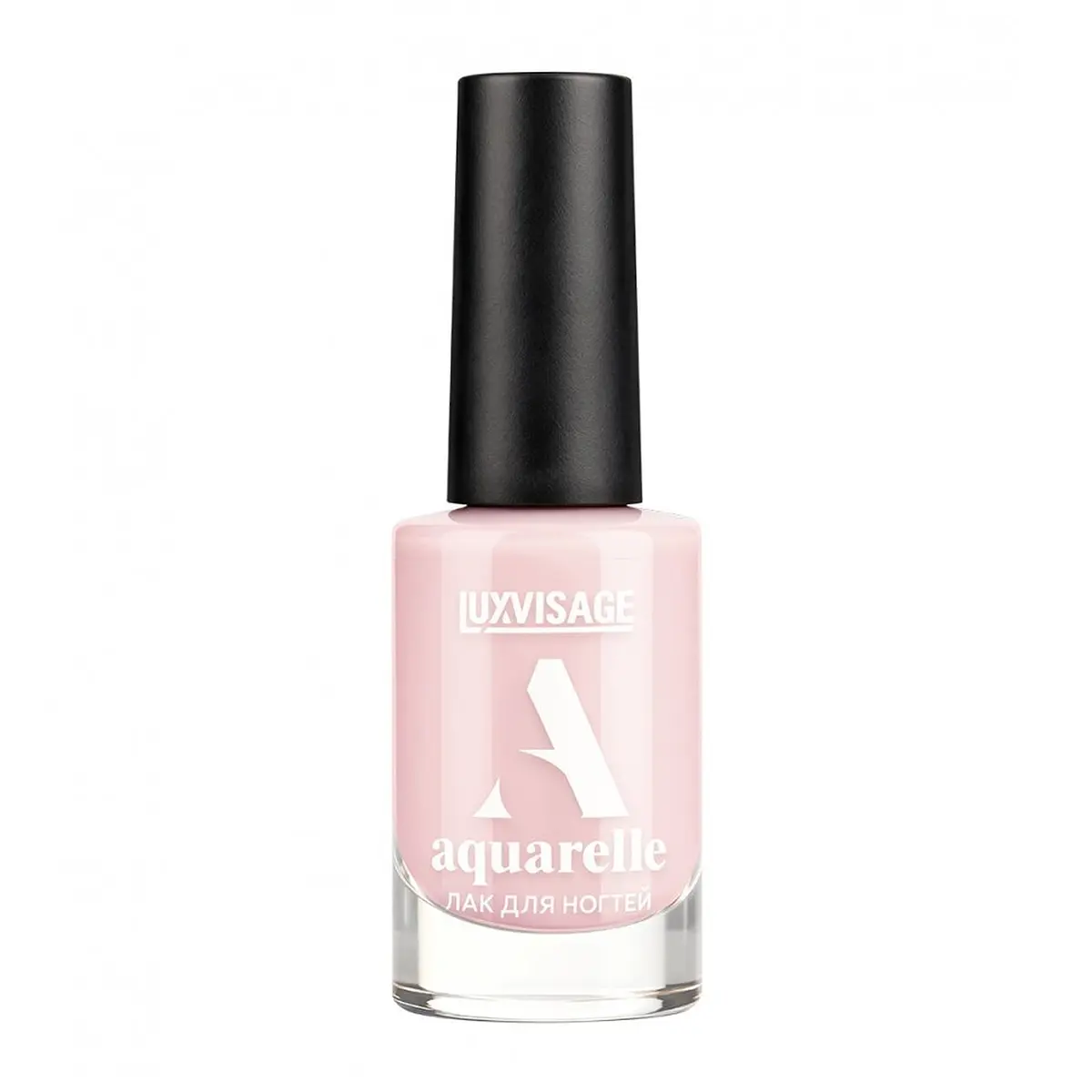 Лак для ногтей LUXVISAGE тон 502 Powder Rose 9 г полупрозрачный акварельный эффект розовый 9 г