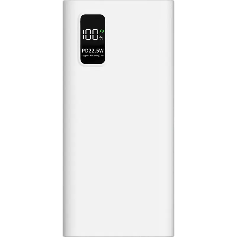 Внешний аккумулятор Pero PB07 30000 мАч 22.5W белый TM Pero 30000 мАч 22.5W для телефонов и планшетов белый