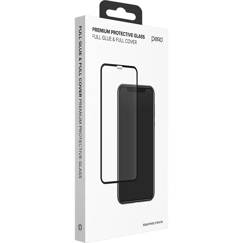 Защитное стекло TM Pero для Xiaomi Redmi 14C чёрное закалённое для Xiaomi Redmi 14C чёрное