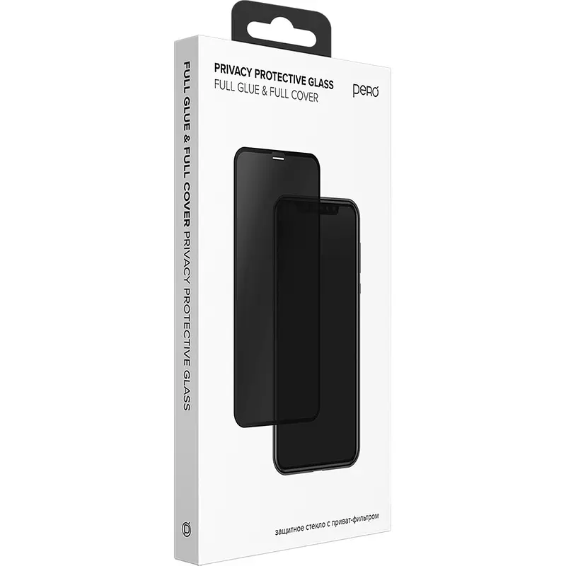 Защитное стекло TM Pero для Apple iPhone 16 Plus чёрное закалённое для Apple iPhone 16 Plus чёрное