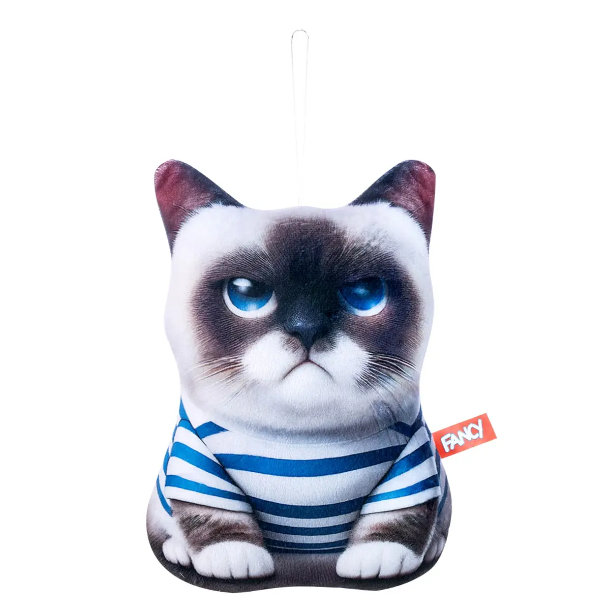 Мягкая игрушка антистресс Кот в тельняшке 21 см Fancy антистресс кот в тельняшке 21 см разноцветный