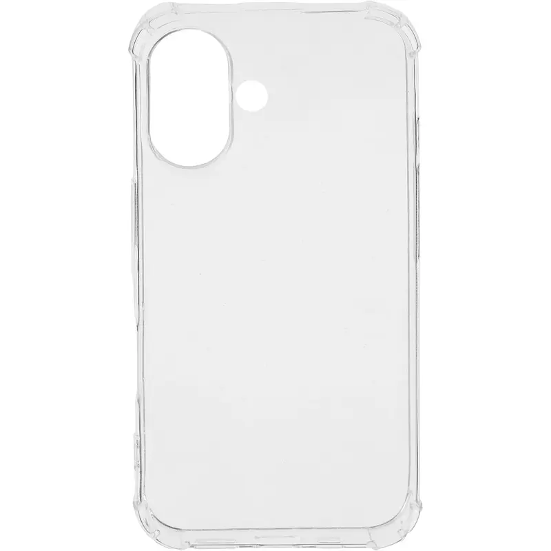 Чехол-накладка Pero для Apple iPhone 16 прозрачный TM Pero прозрачный для Apple iPhone 16