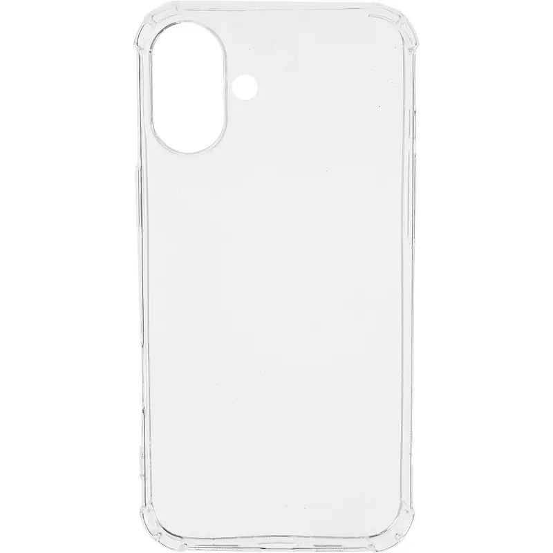Чехол-накладка Pero для Apple iPhone 16 Plus прозрачный TM Pero прозрачный для iPhone 16 Plus