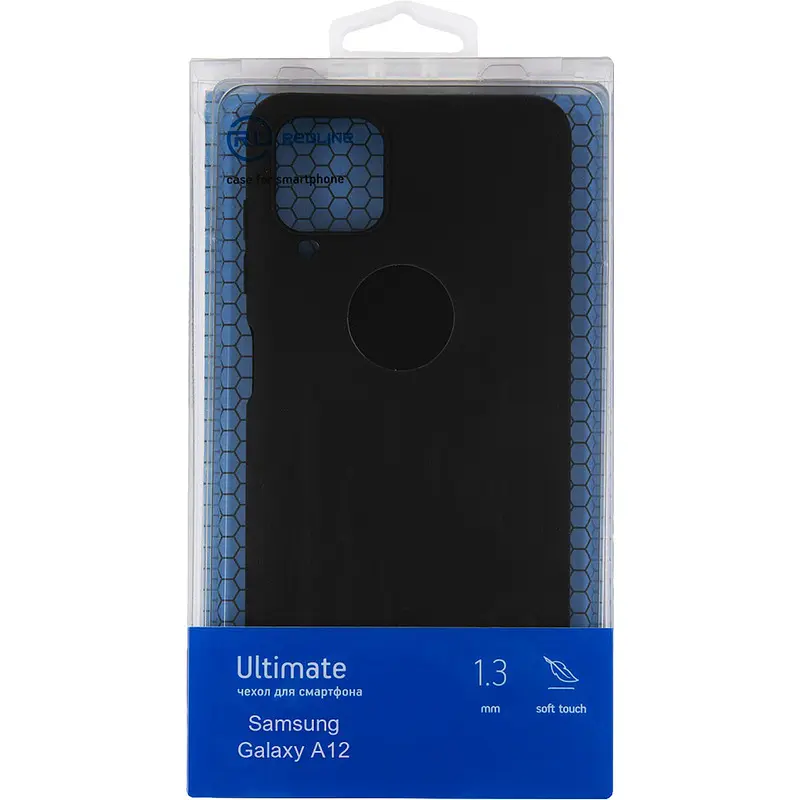 Чехол-накладка Red Line Ultimate для Samsung Galaxy A12 черный