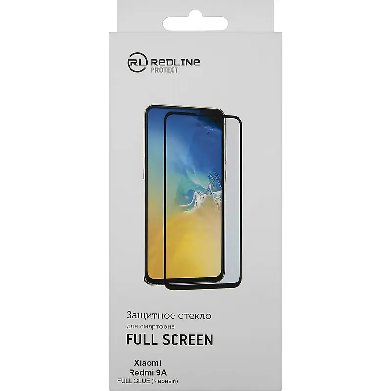 Защитное стекло Red Line для Xiaomi Redmi 9A/9C прозрачное закалённое для Xiaomi Redmi 9A/9C прозрачное