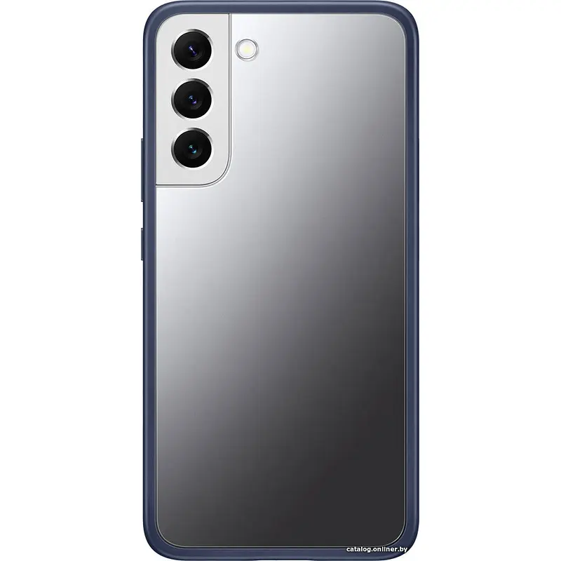 Чехол Samsung Frame Cover S22+ прозрачный темно-синий прозрачный темно-синий для Samsung Galaxy S22+