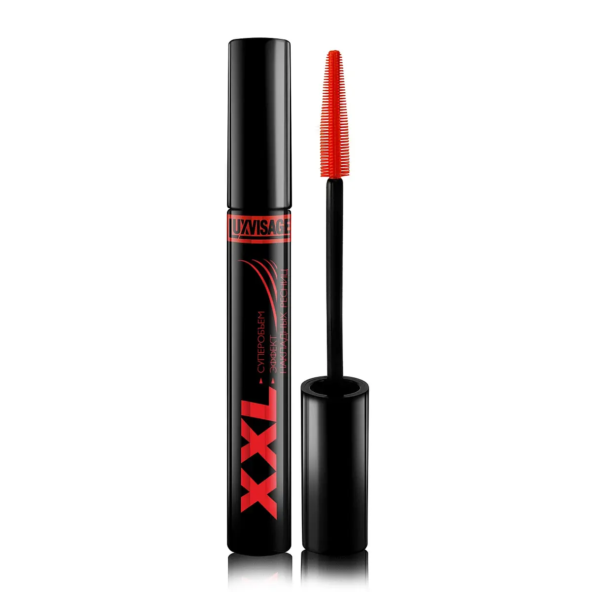 Тушь для ресниц LUXVISAGE XXL Суперобъем черная