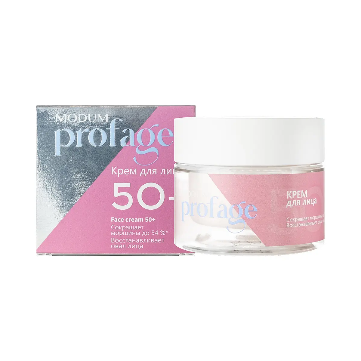 Крем для лица Modum Profage 50+ антивозрастной 55 г антивозрастной пептидный 55 г для зрелой кожи