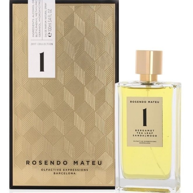 Rosendo Mateu Nº 1 Bergamot, Tea Leaf, Sandalwood Rosendo Mateu Olfactive Expressions