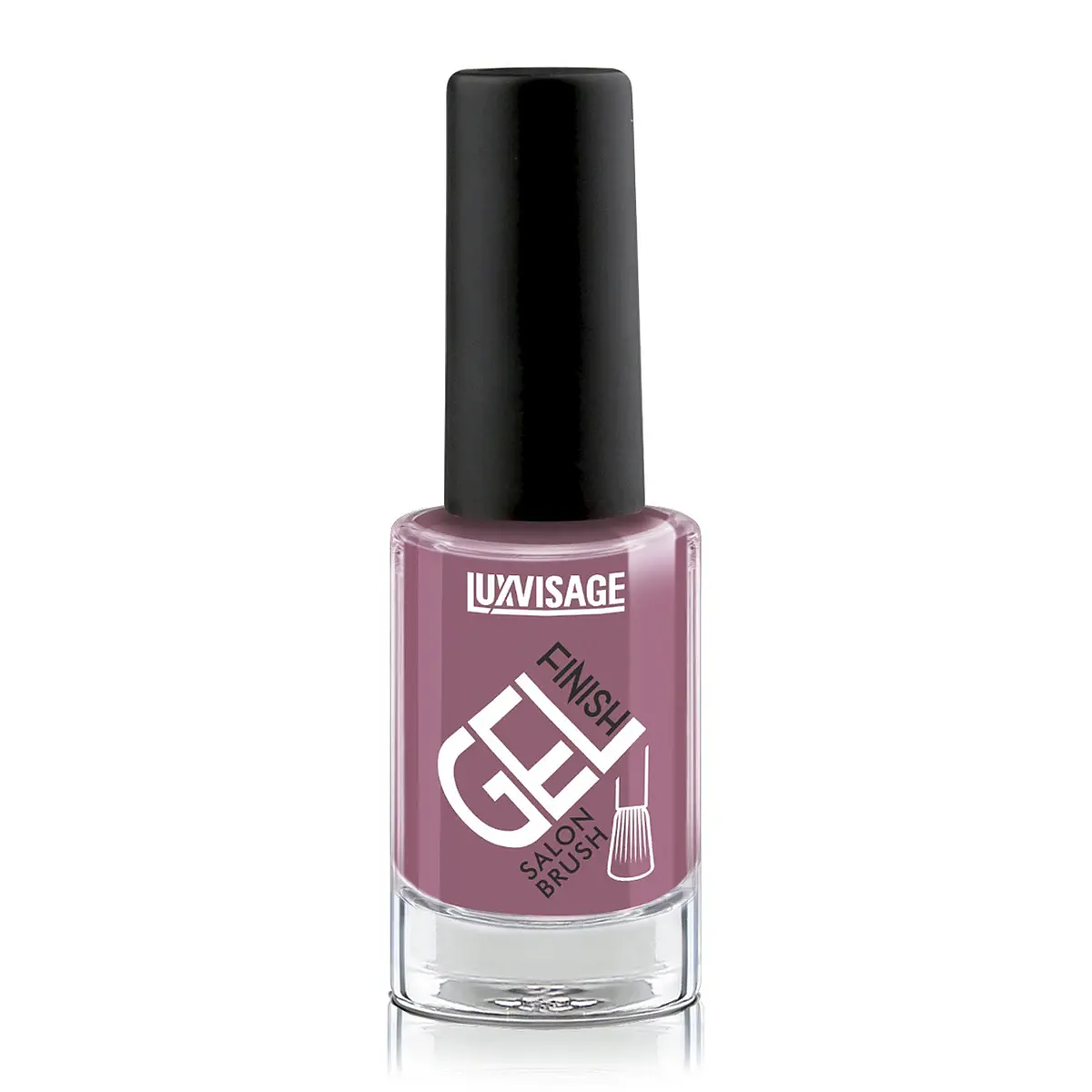 Лак для ногтей LUXVISAGE GEL finish 23 Сливово-розовый