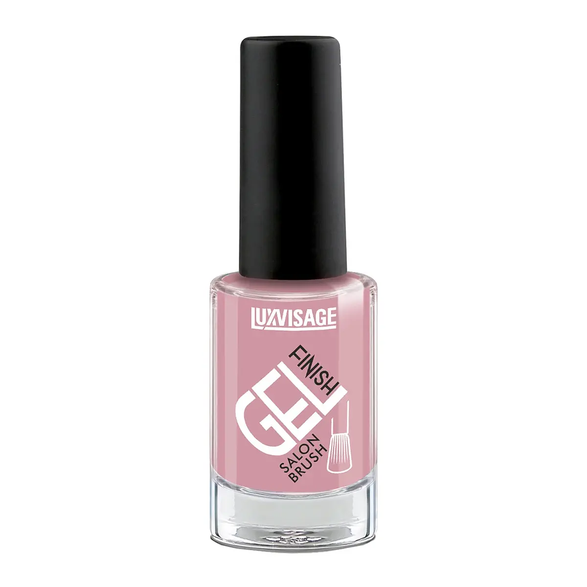 Лак для ногтей LUXVISAGE GEL finish 35 Холодный дымчато-розовый
