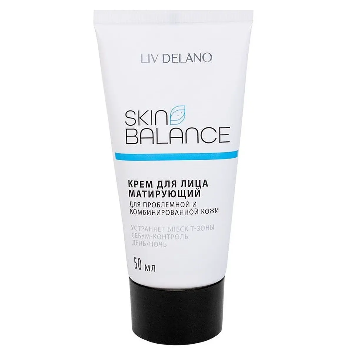 Крем для лица матирующий увлажняющий 50 мл Liv-delano матирующий увлажняющий 50 мл для проблемной кожи