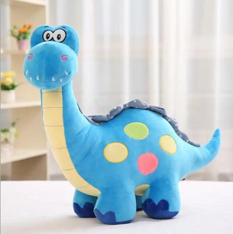 Cute Dinosaur Plush Toy Soft Stuffed Animal Doll For Kids Boys Baby Birthday Gift 20 35 50cm 35cm синий 3c Accessories1